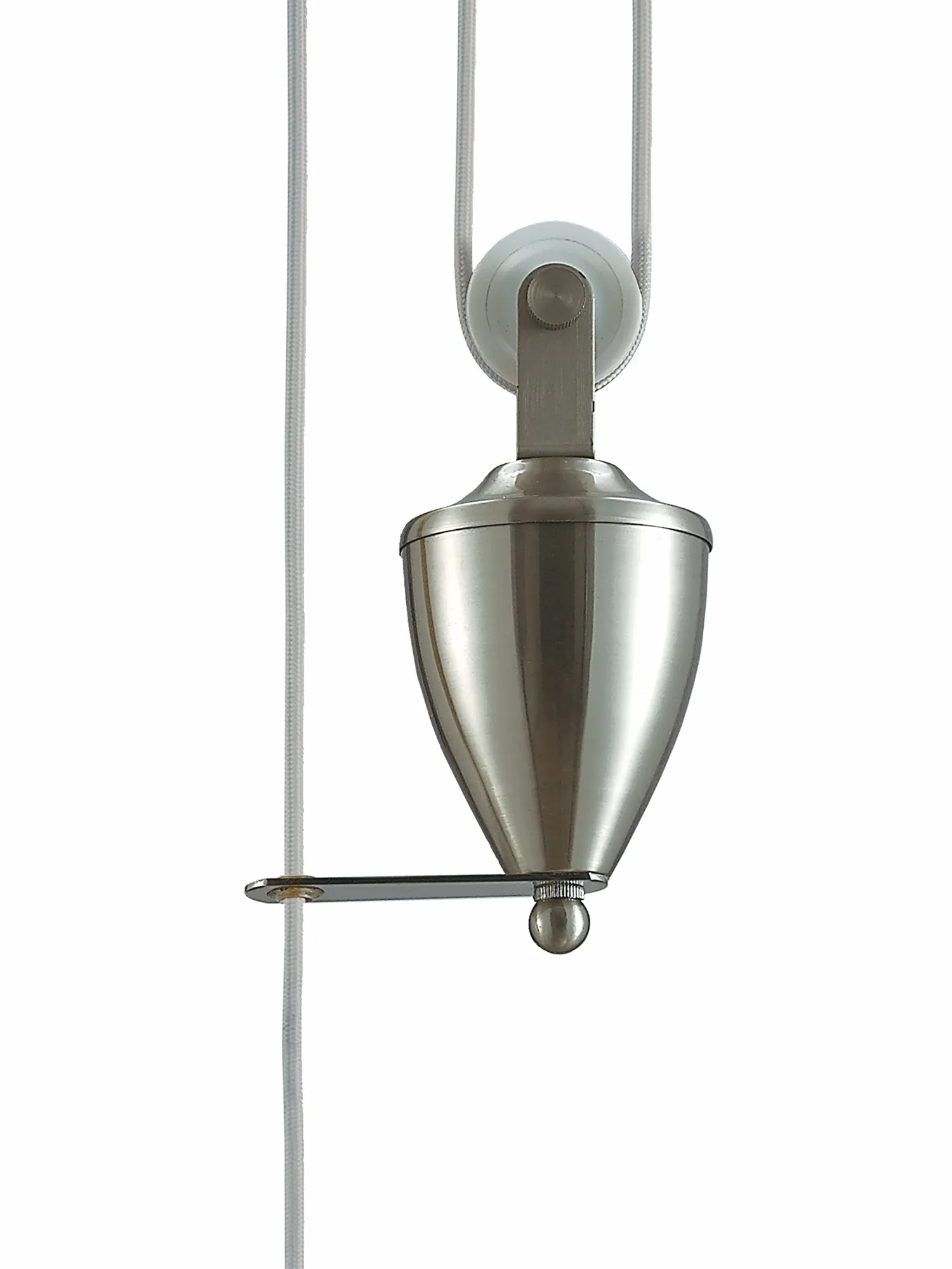 Wellington Pulley System Pendant 1 Light Satin Nickel D0148  Deco Wellington